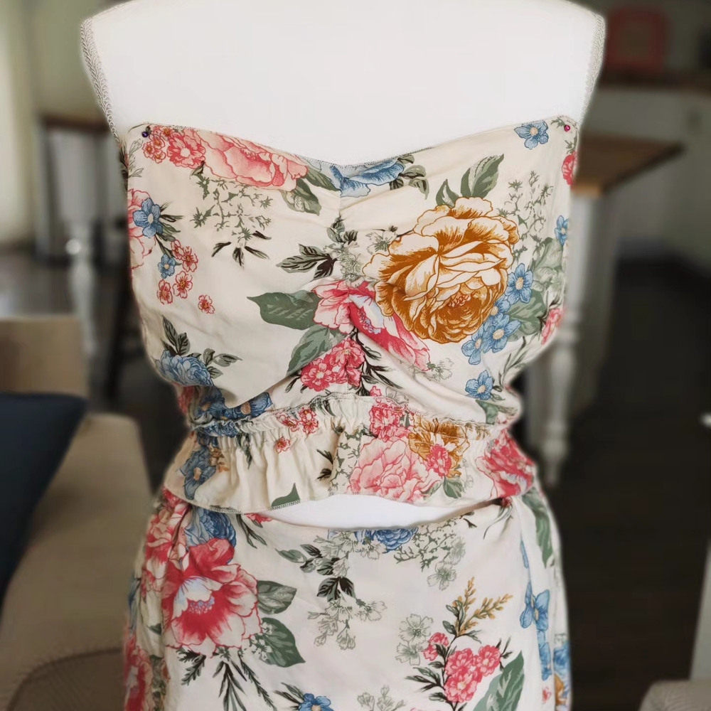 One Of A KIND ✨ Floral Two Piece Matching Set